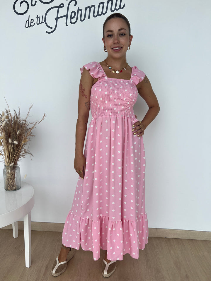 Vestido Violeta rosa