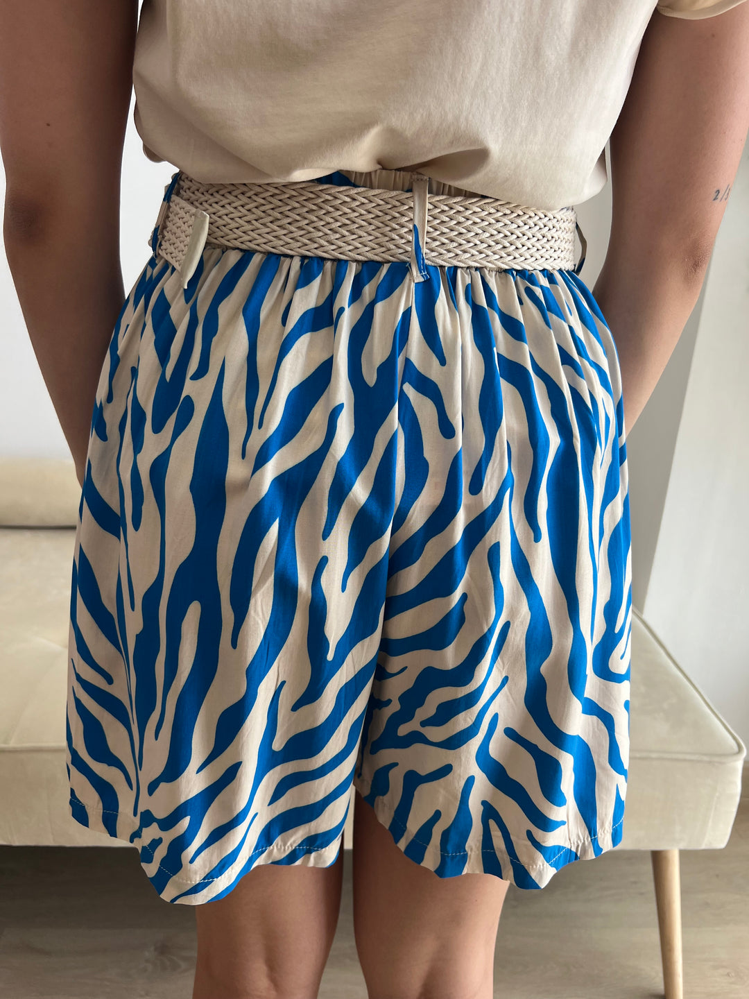 Short Sheila azul