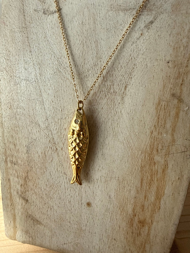 Collar Fish (acero)