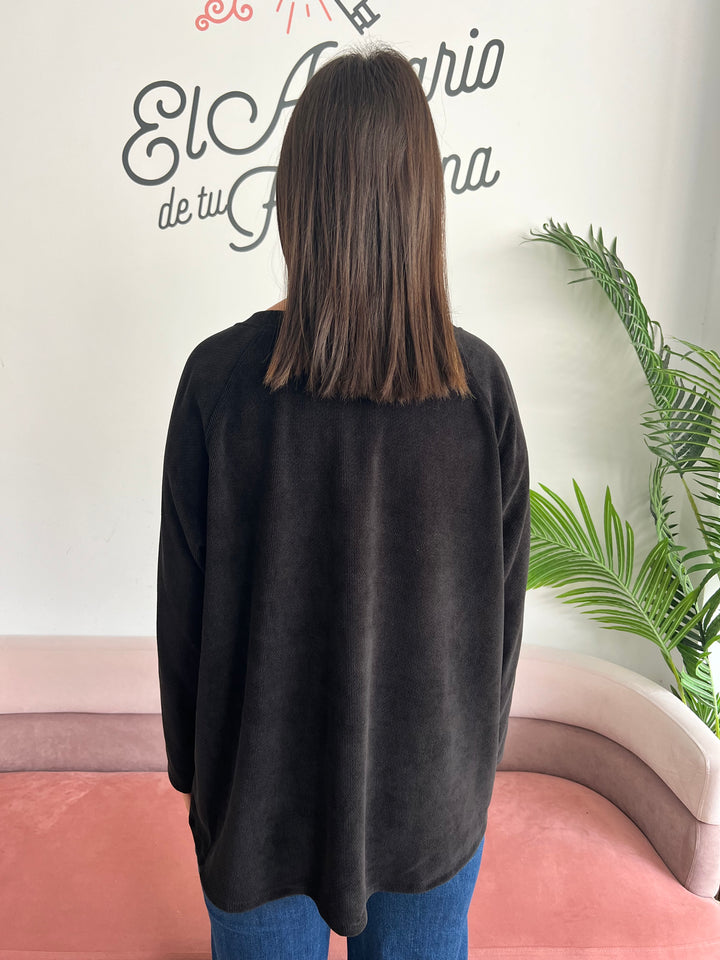 Sudadera Charly negro