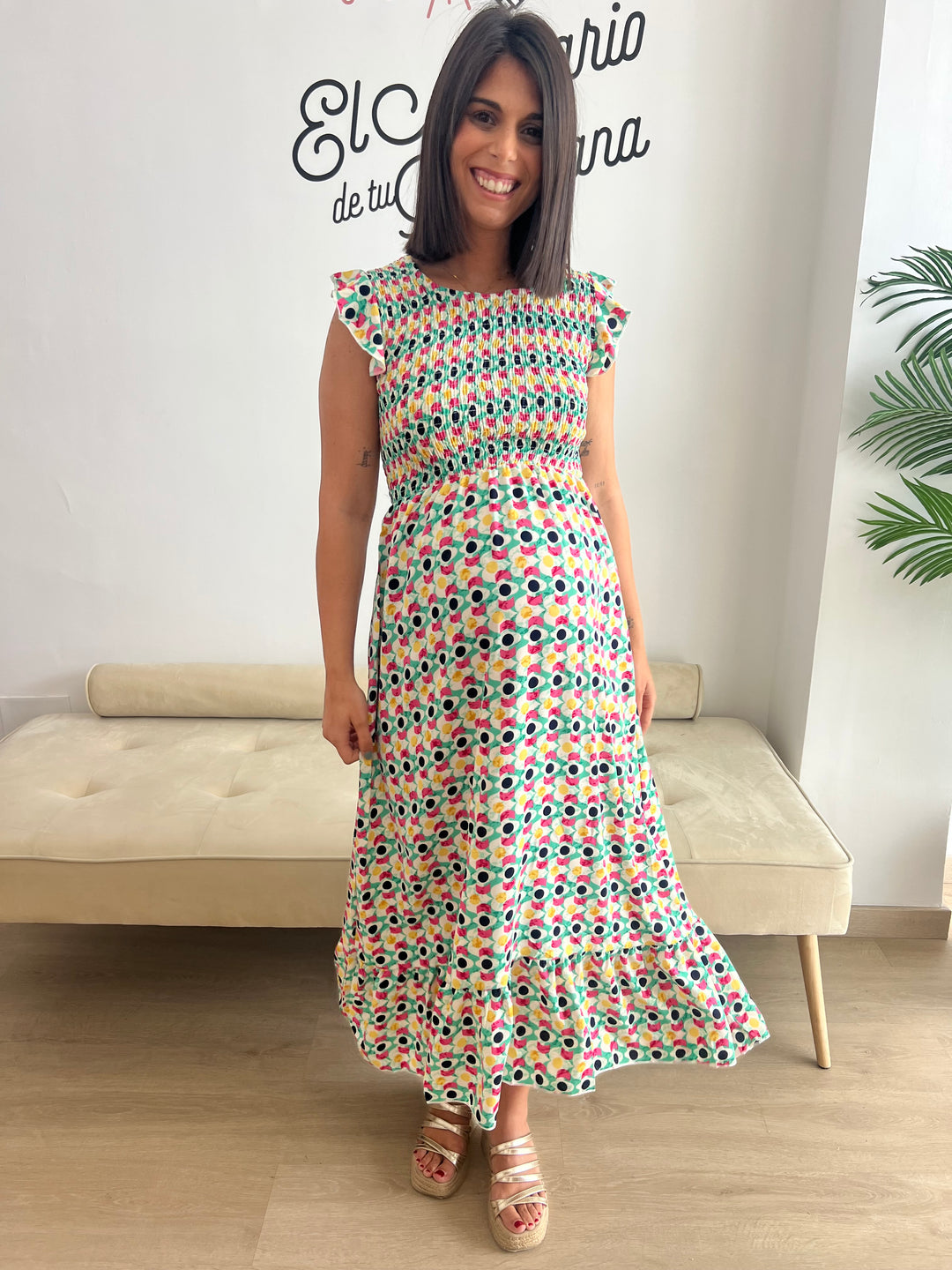 Vestido Malena verde