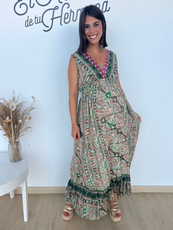 Vestido Layka verde