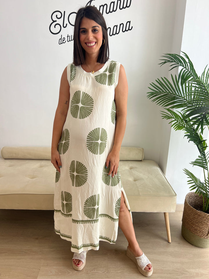 Vestido Mireia verde