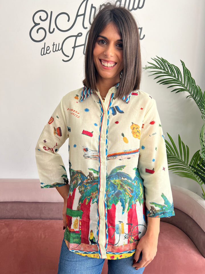 Camisa Royal amarillo