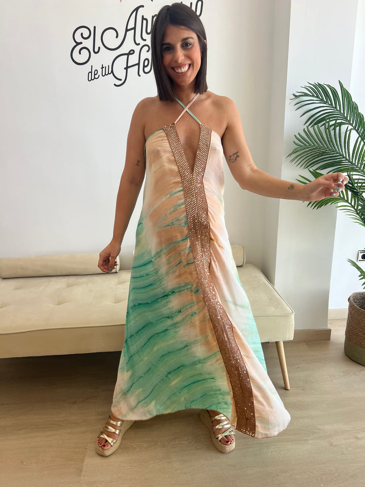 Vestido Bali marrón