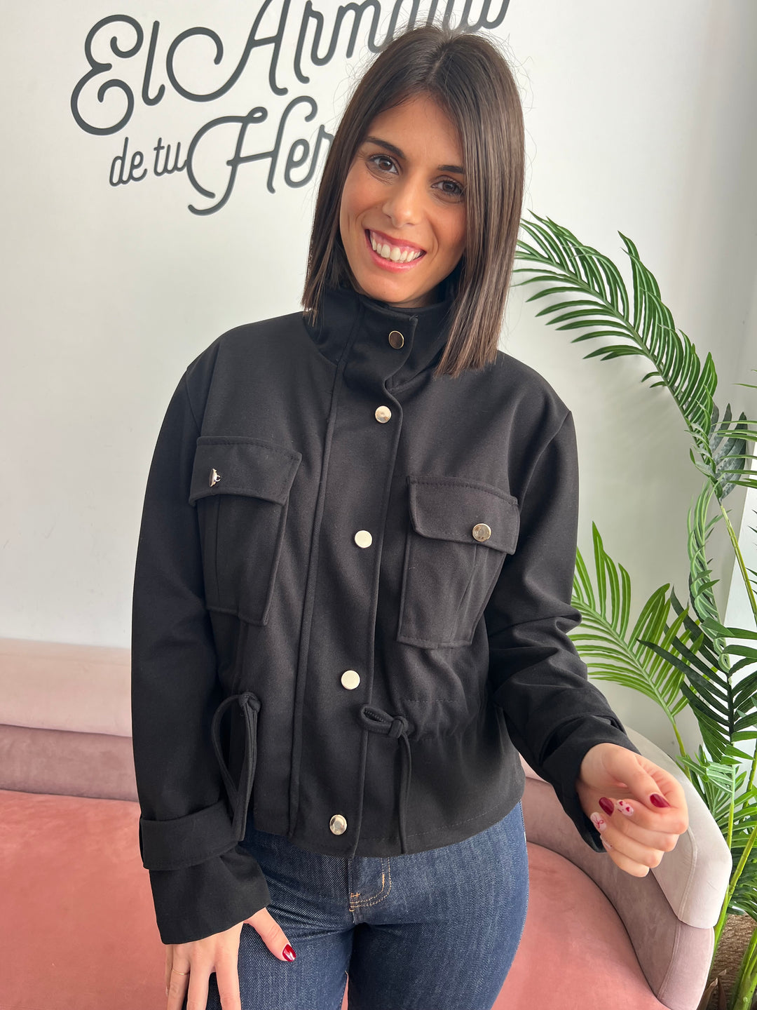 Chaqueta Evelyn negro