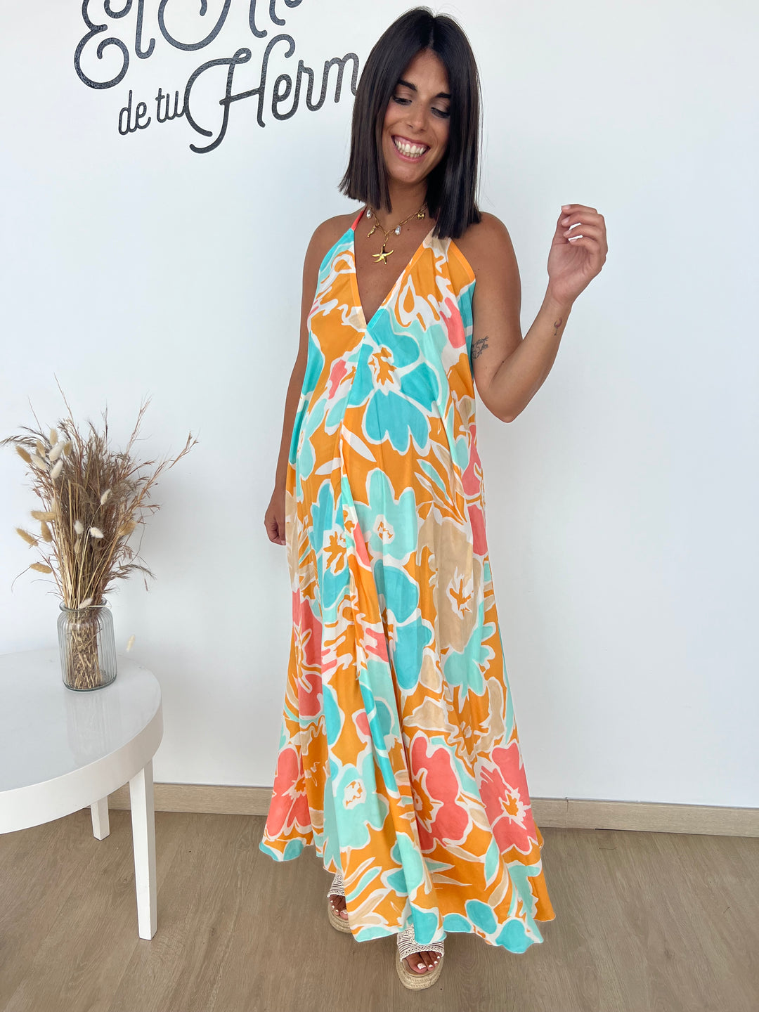 Vestido Jávea naranja