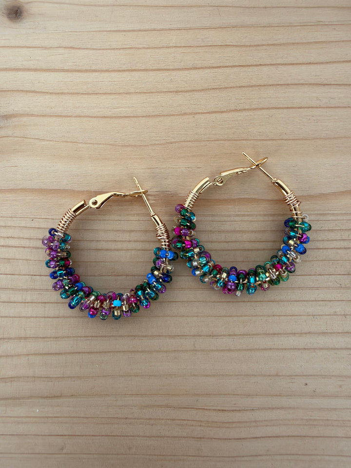 Pendientes Malú (acero)