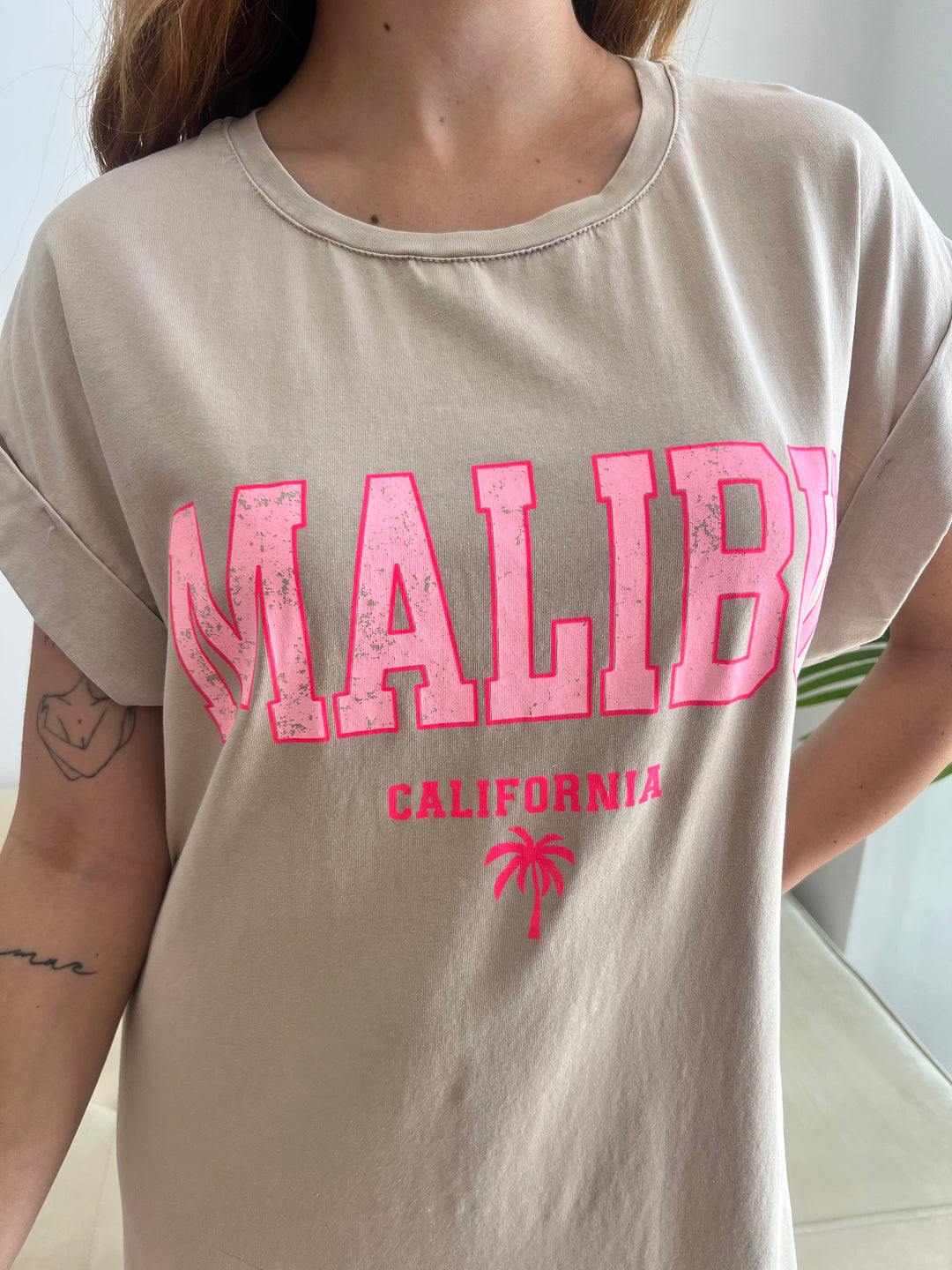 Vestido Malibú beige