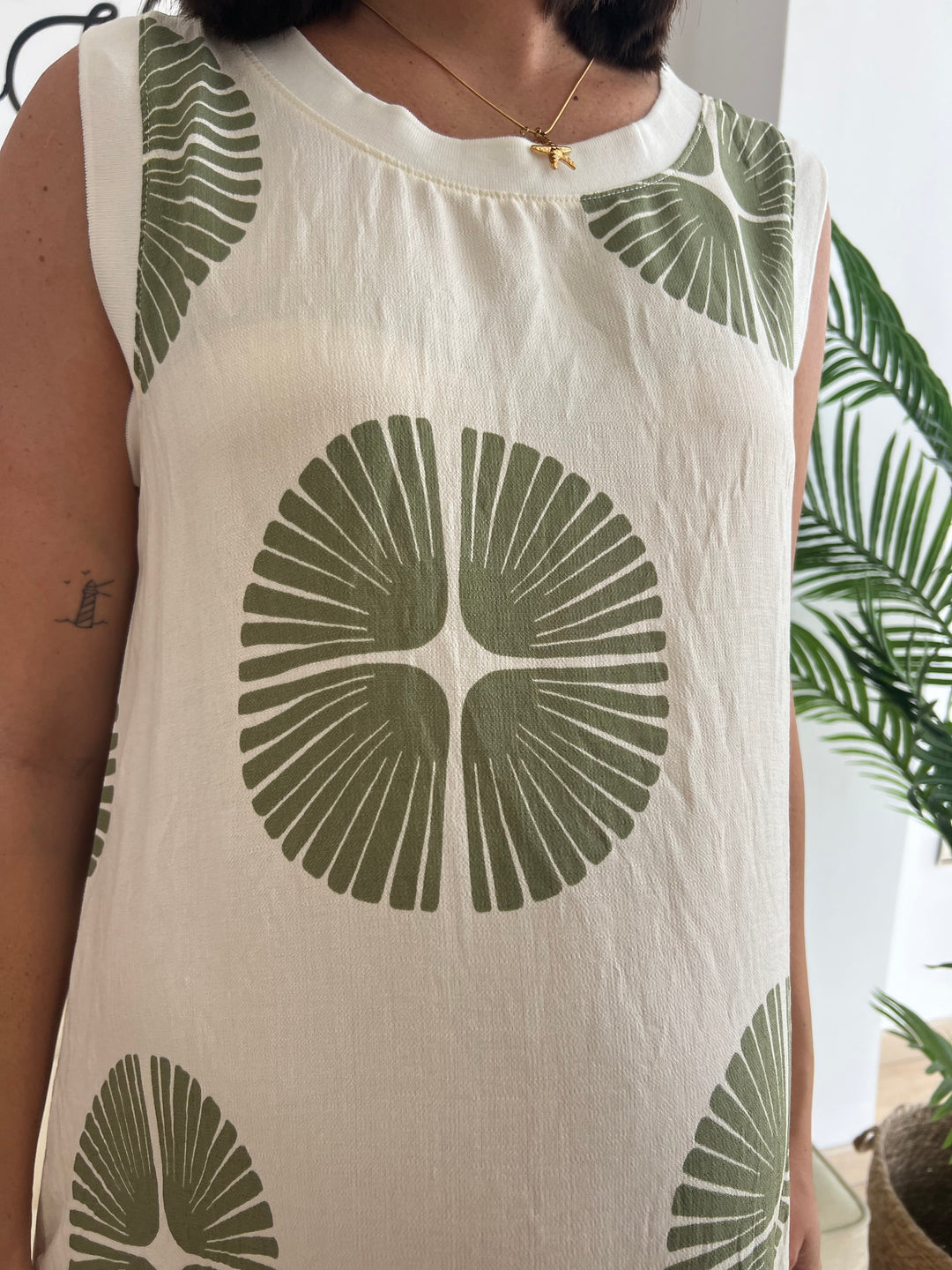 Vestido Mireia verde
