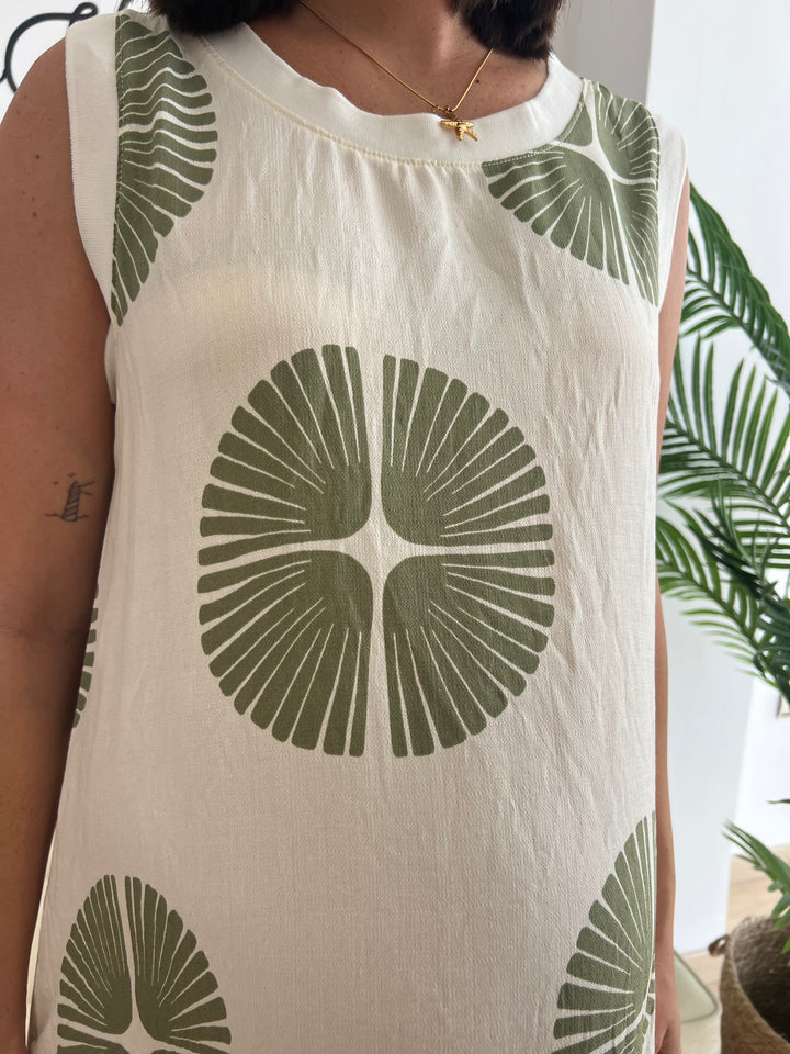 Vestido Mireia verde