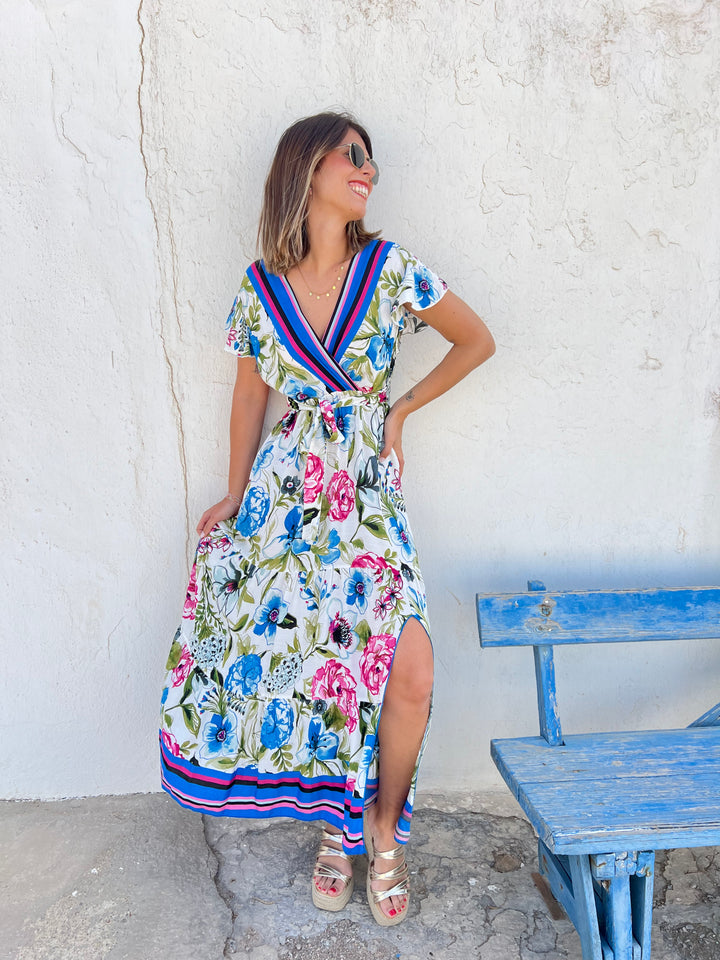 Vestido Pilar azul
