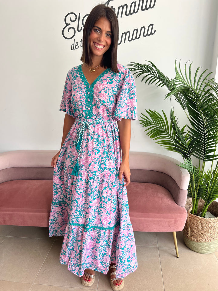 Vestido Betty verde