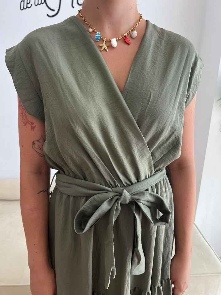 Vestido Mauro verde