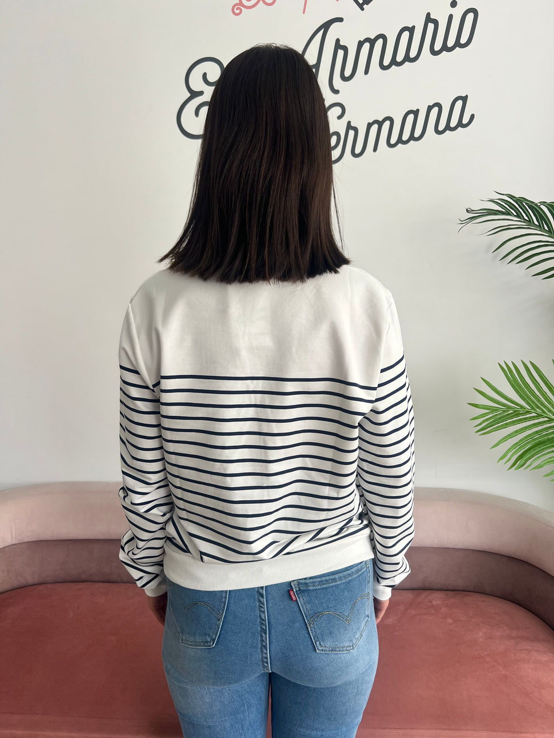 Sudadera Pretty azul marino