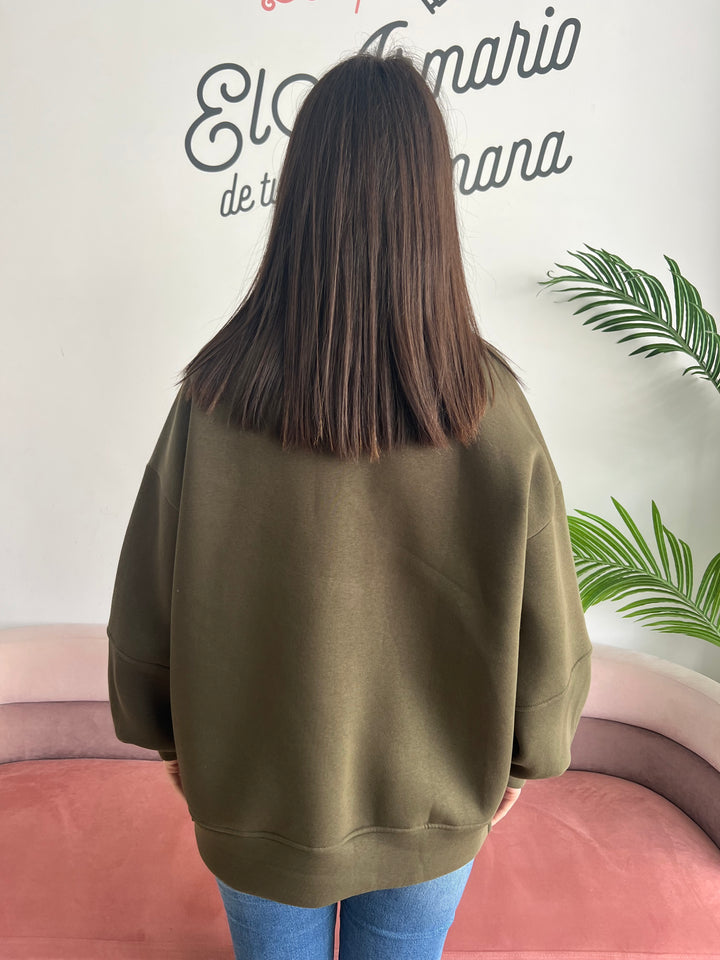 Sudadera Los Ángeles verde