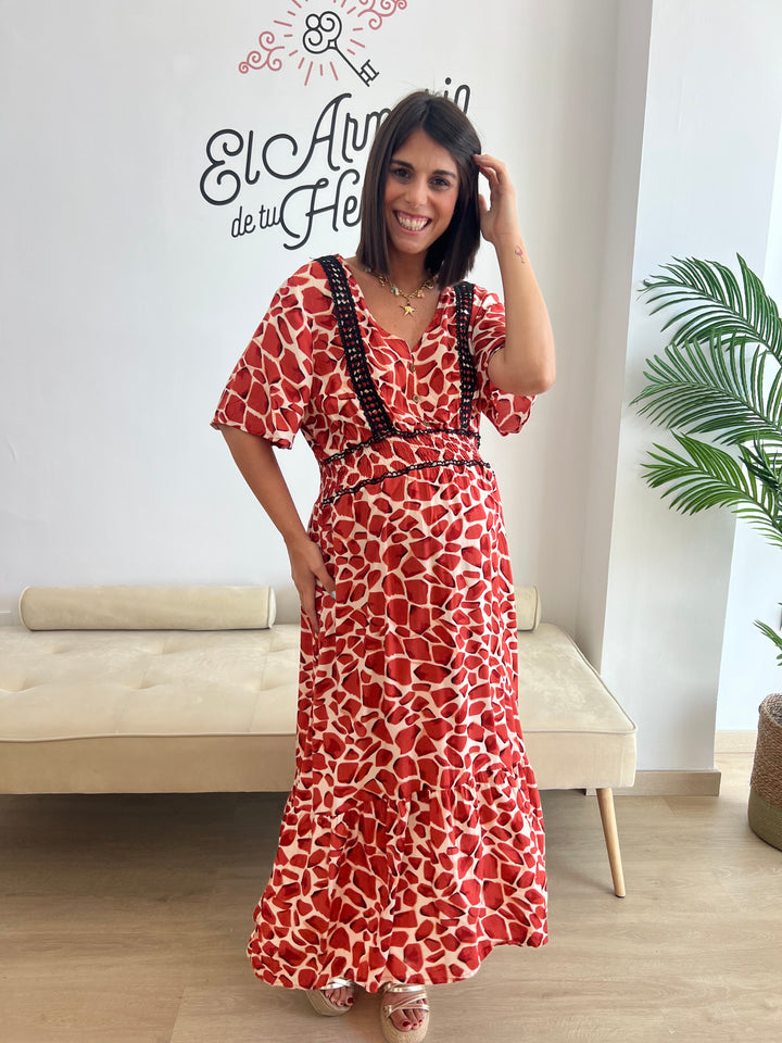 Vestido Henar teja