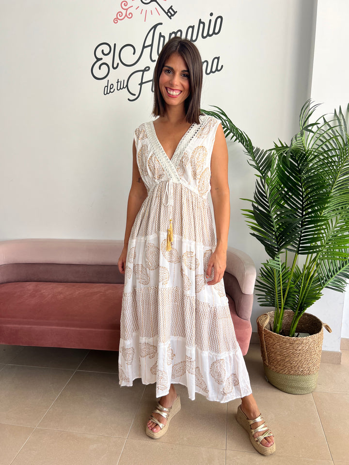 Vestido India blanco