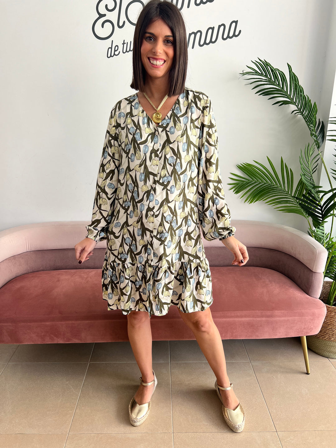 Vestido Tulipanes