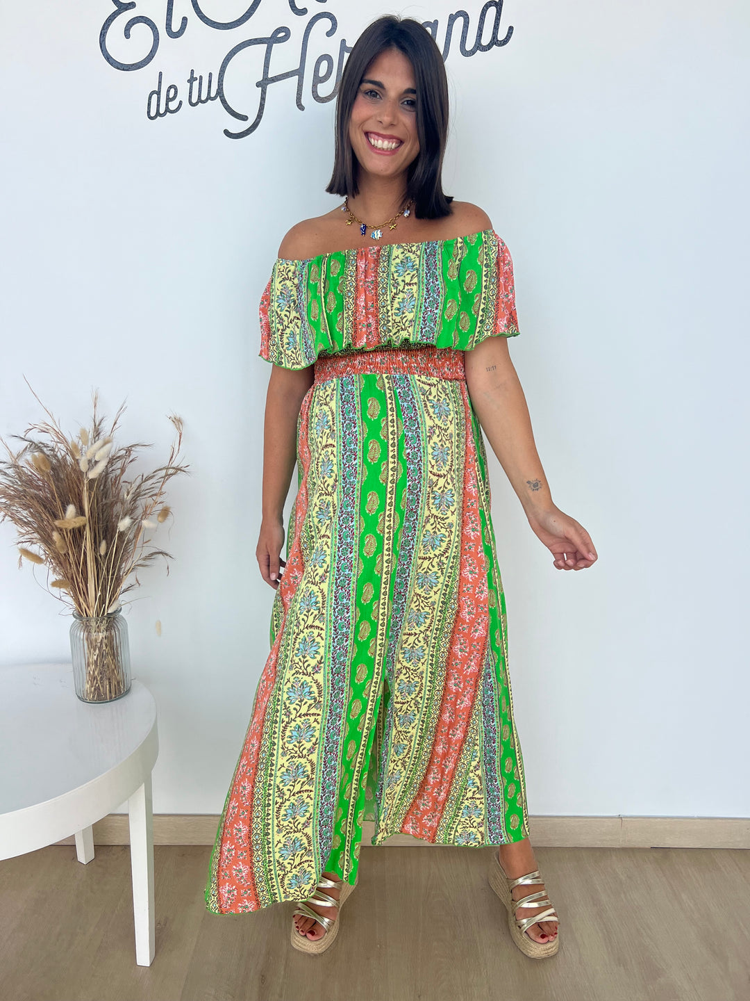 Vestido Tamara verde