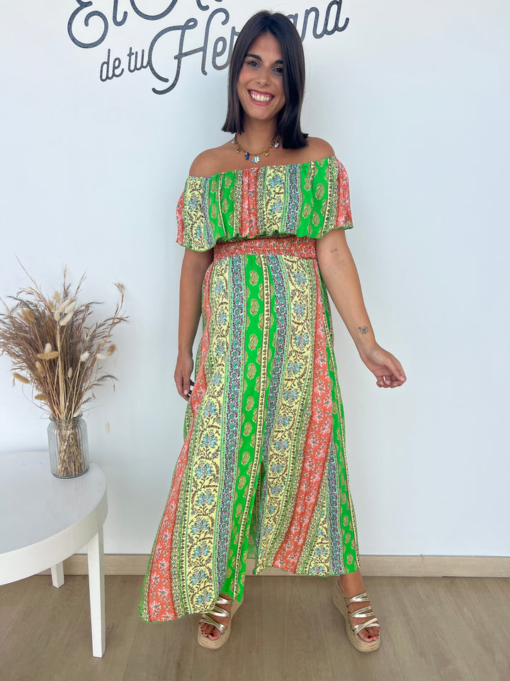Vestido Tamara verde