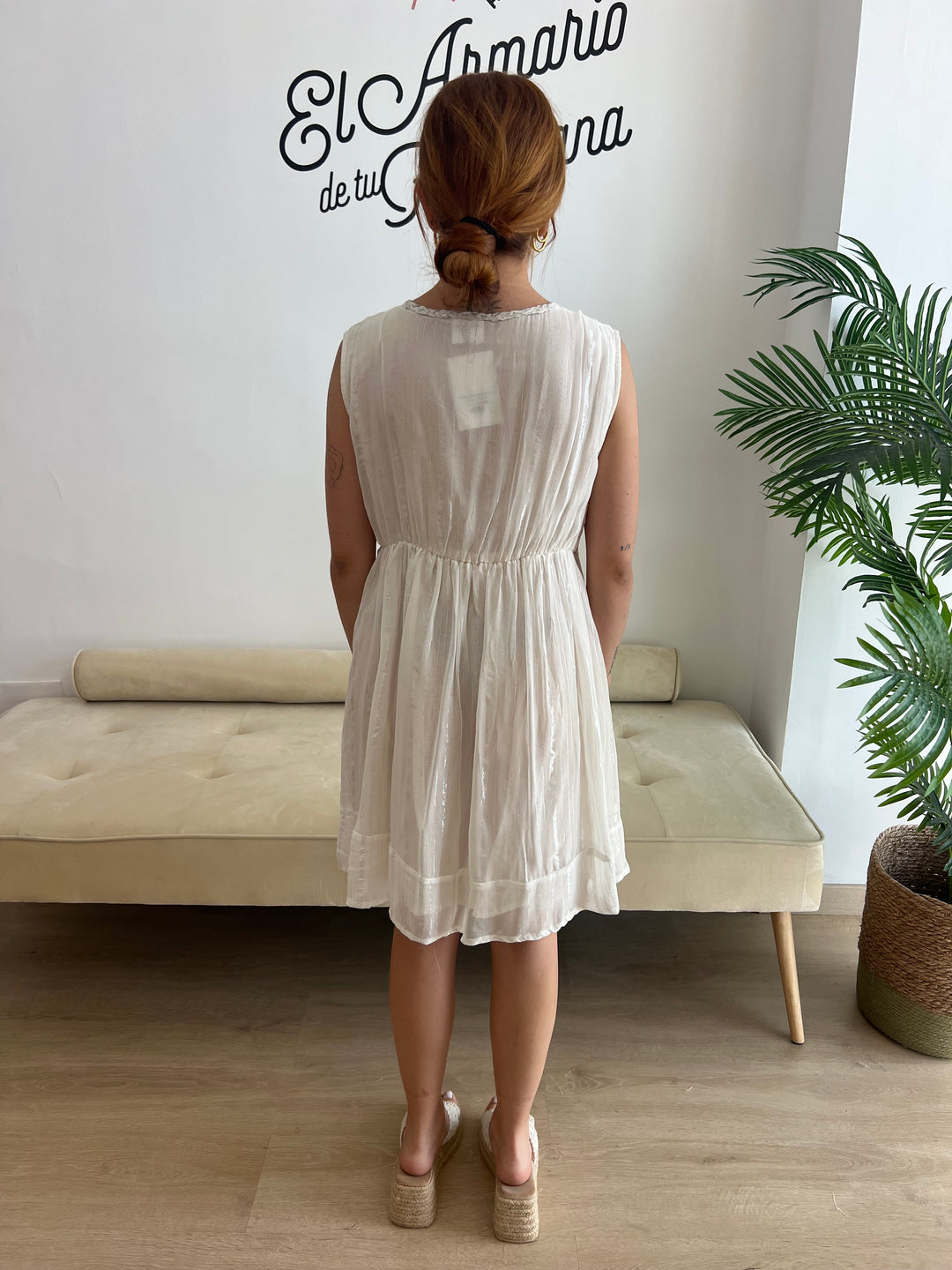 Vestido Lanzarote blanco