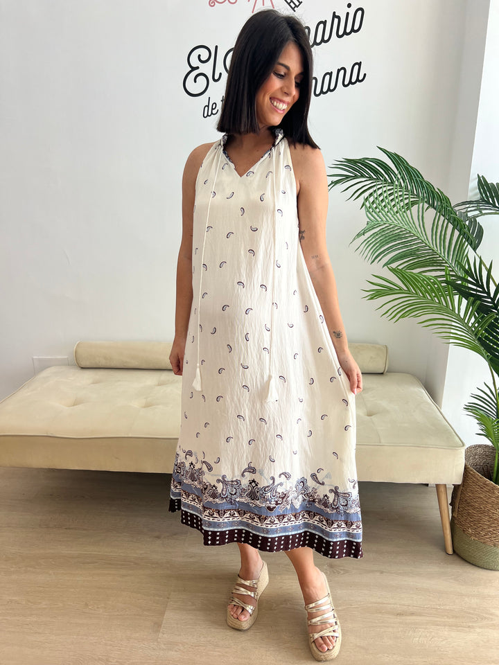 Vestido Maialen azul