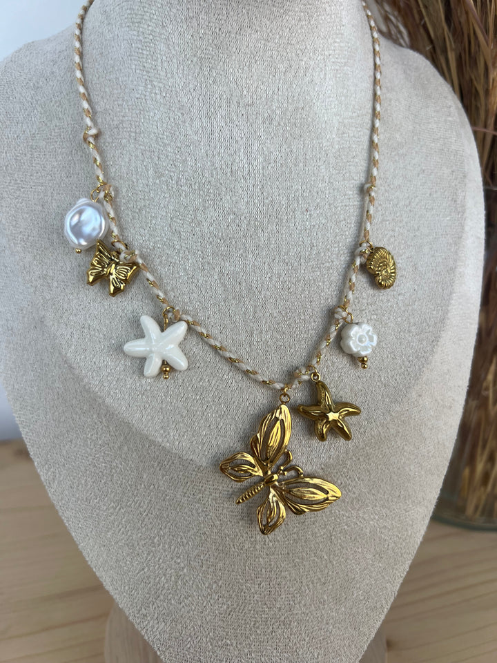 Collar Butterfly (acero)