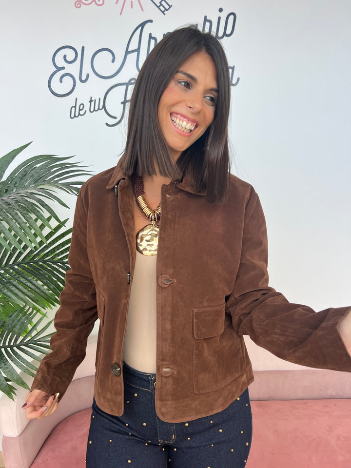 Chaqueta Érika marrón