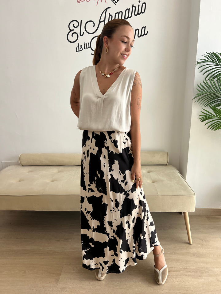 Falda Laura negro