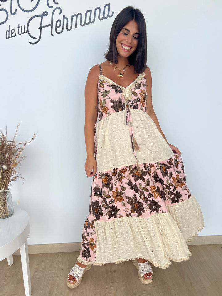Vestido Manvi rosa