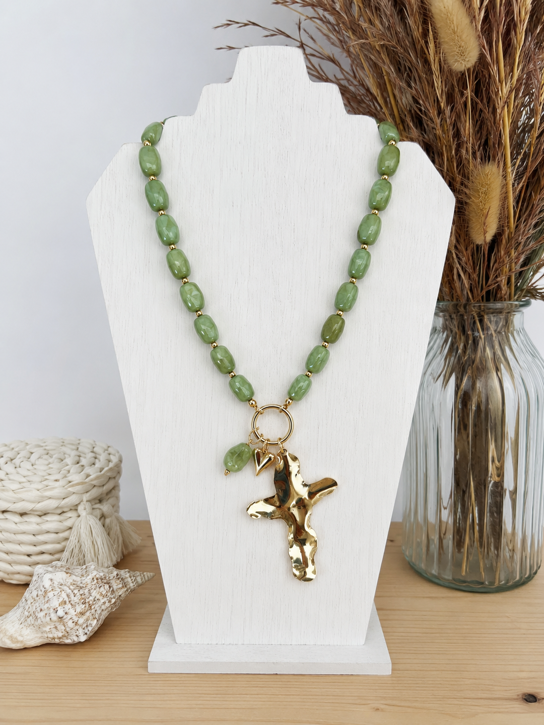 Collar Cruz (acero)