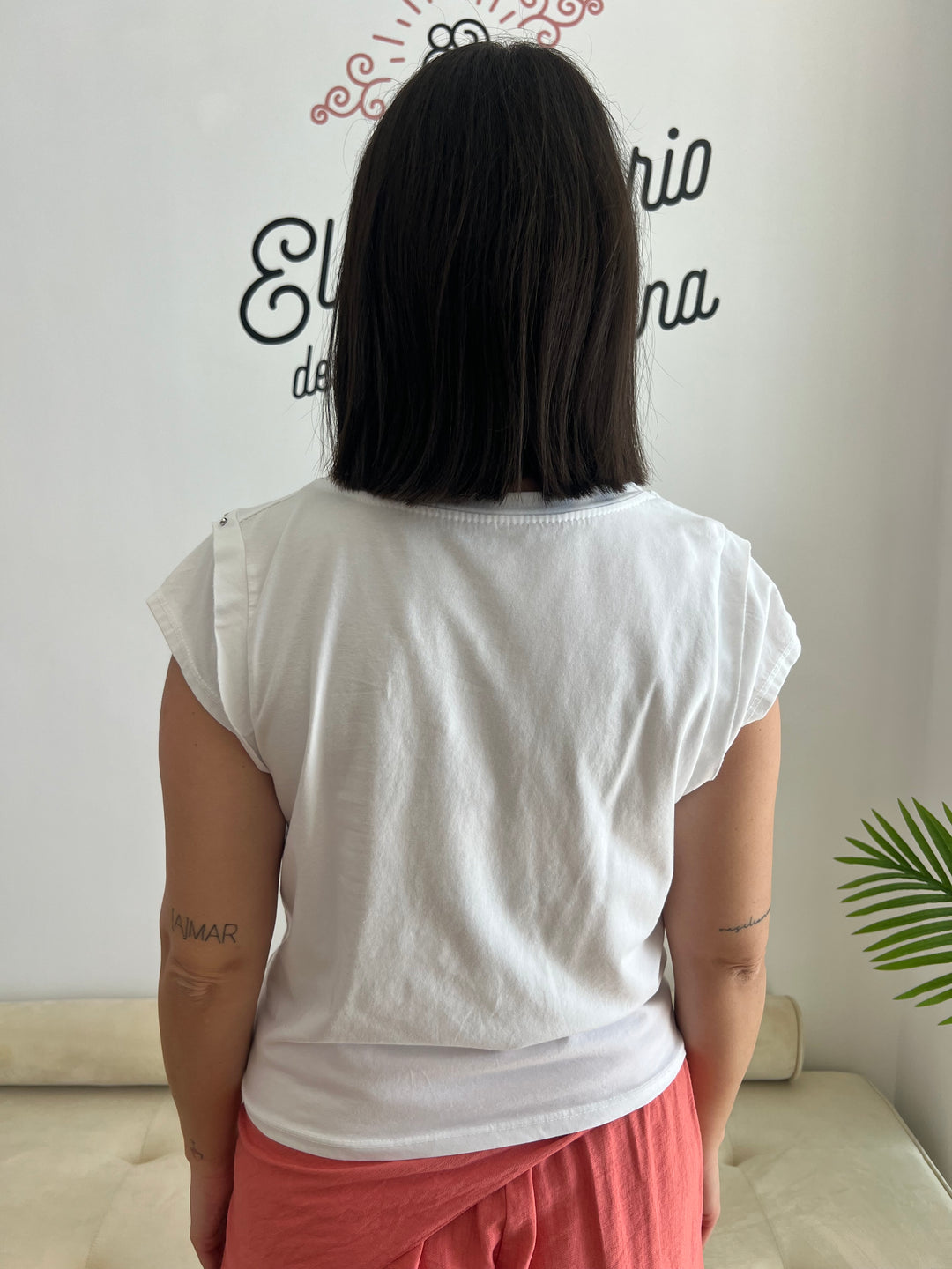 Camiseta Berta blanco
