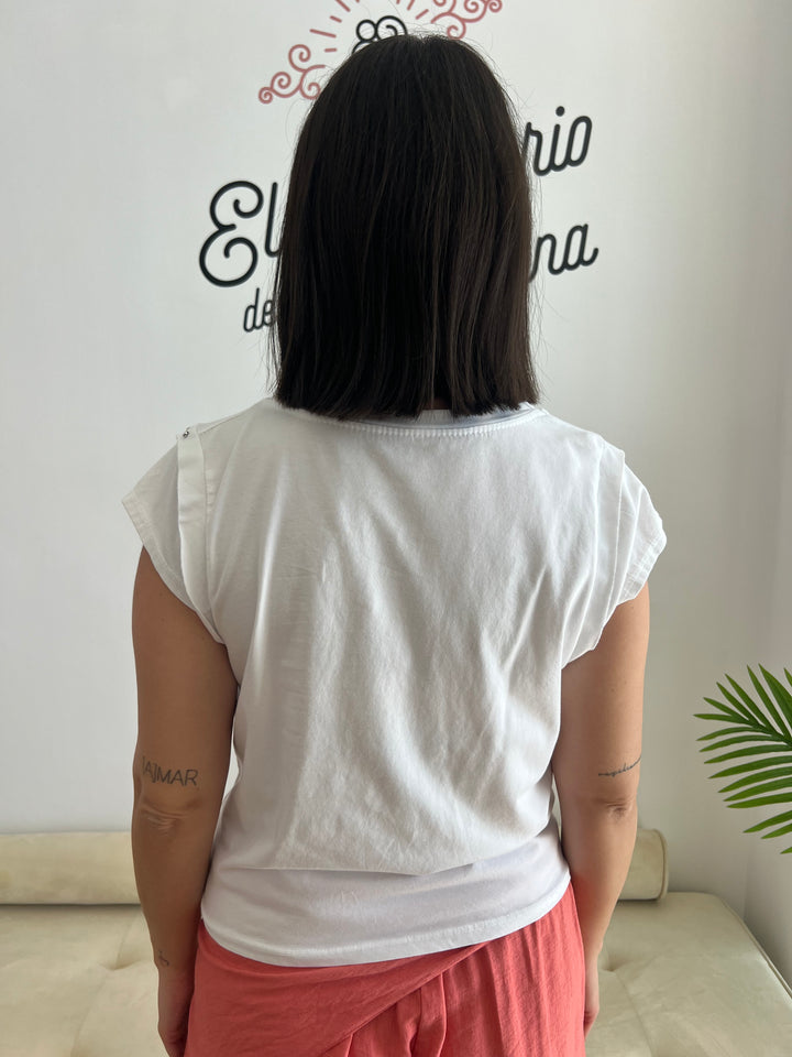 Camiseta Berta blanco