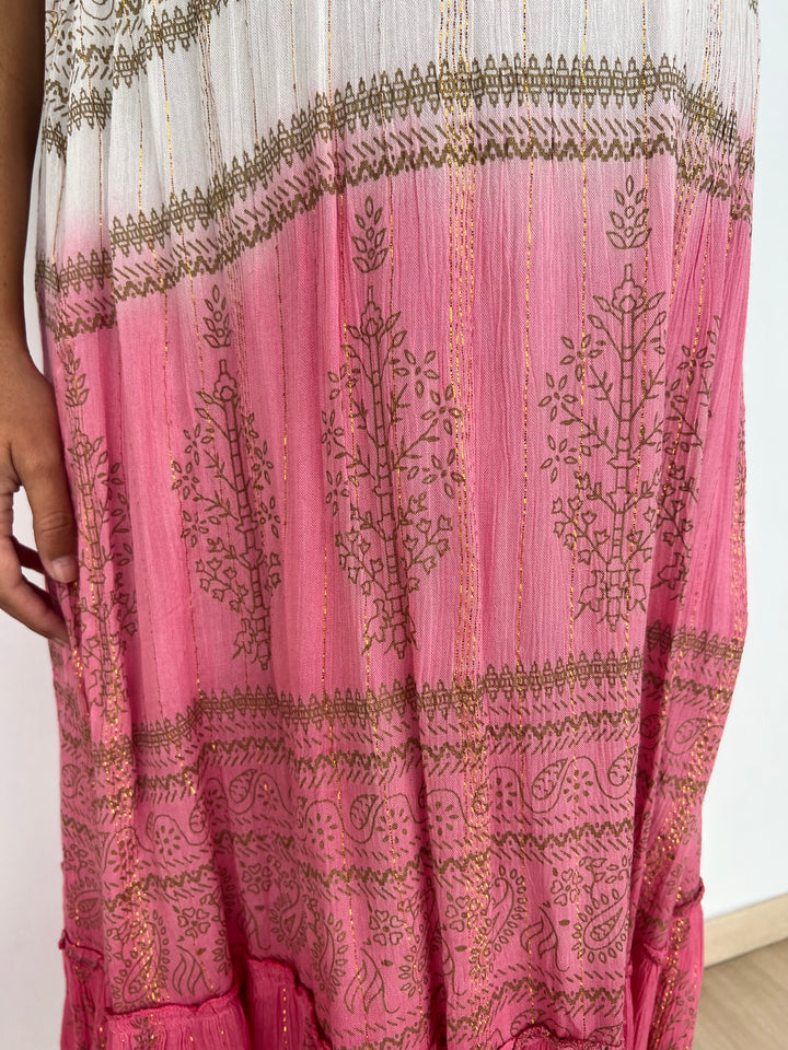 Vestido Palma rosa