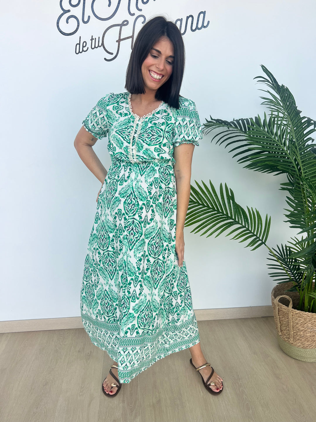 Vestido Mariola verde