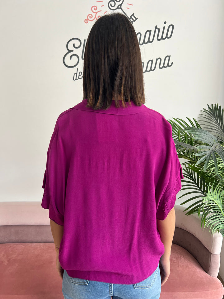 Camisa Kuky buganvilla