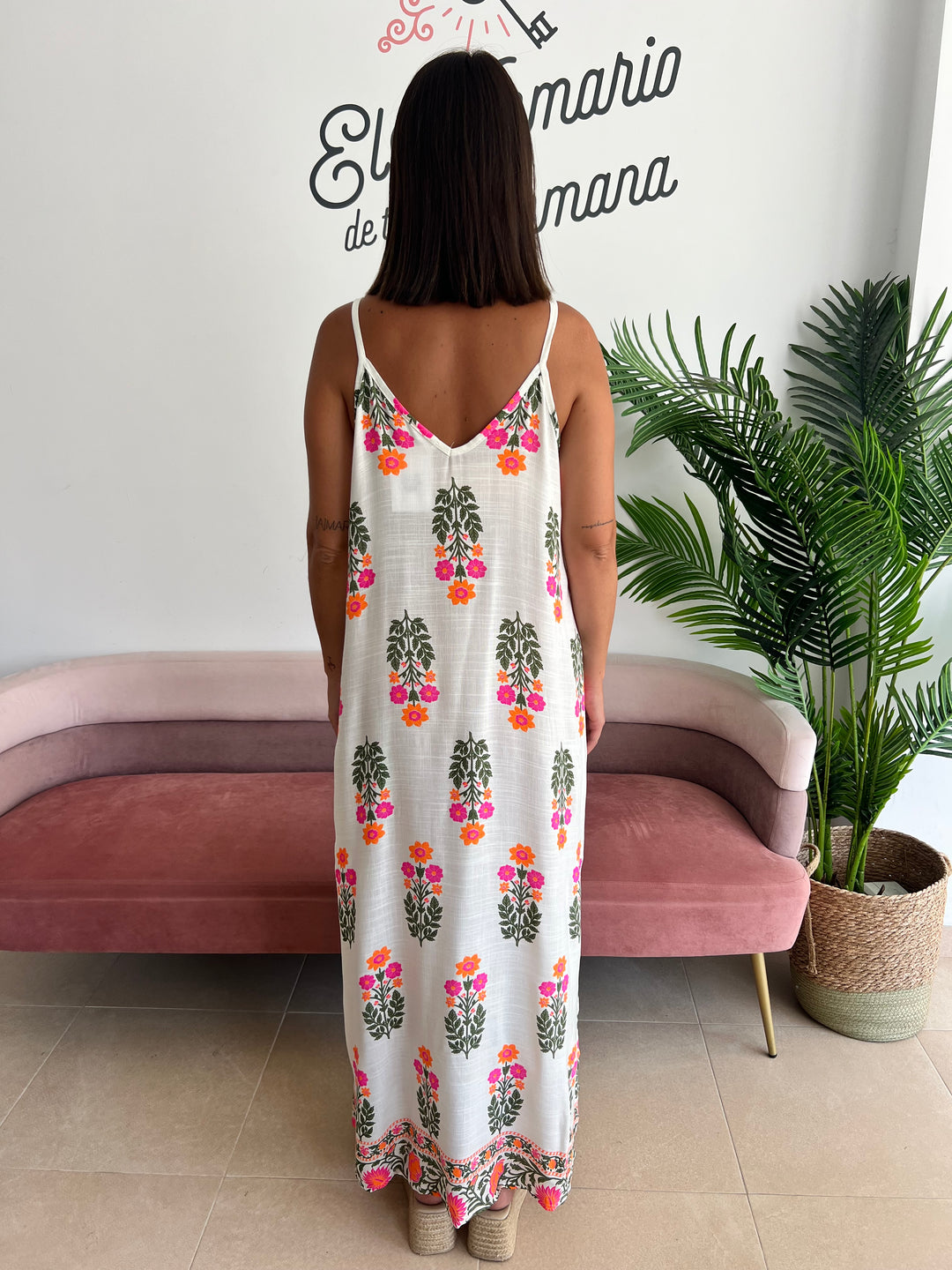 Vestido Trini verde