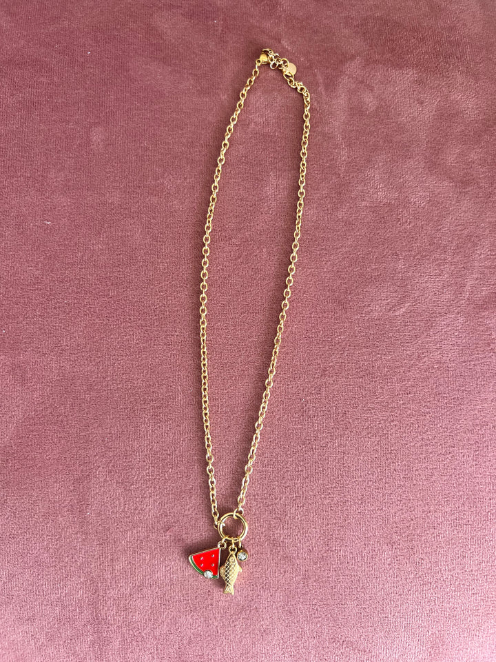 Collar Sandía (acero)