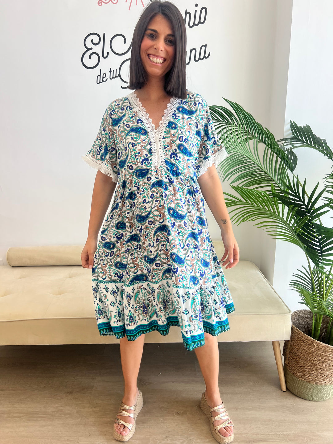 Vestido Luisa azul
