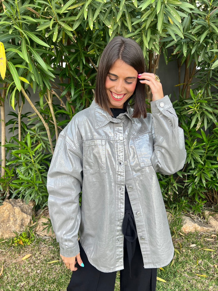 Chaqueta Arantzazu plata