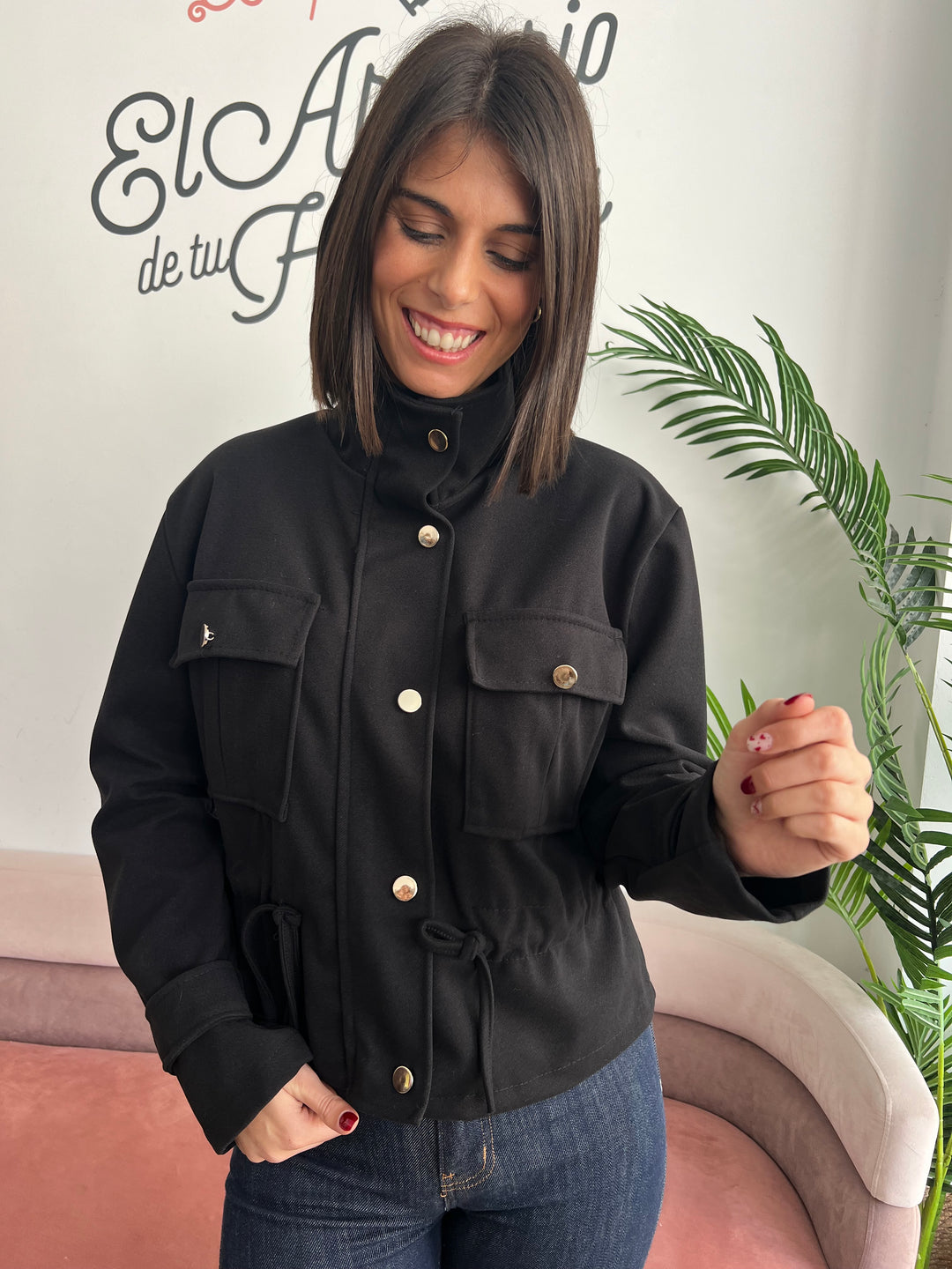 Chaqueta Evelyn negro