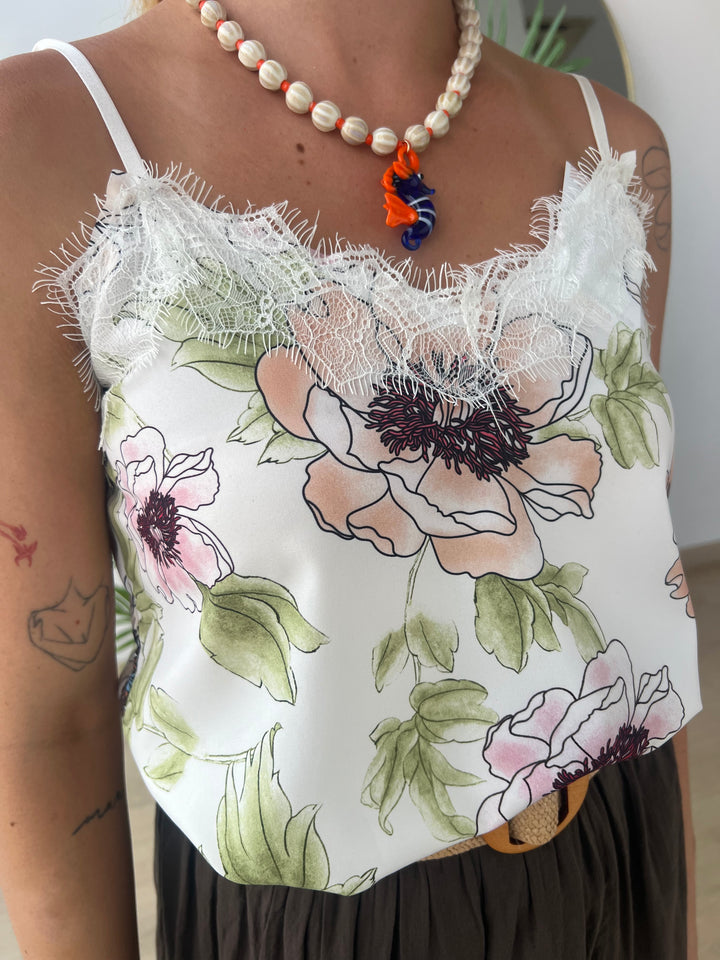 Top Sía blanco