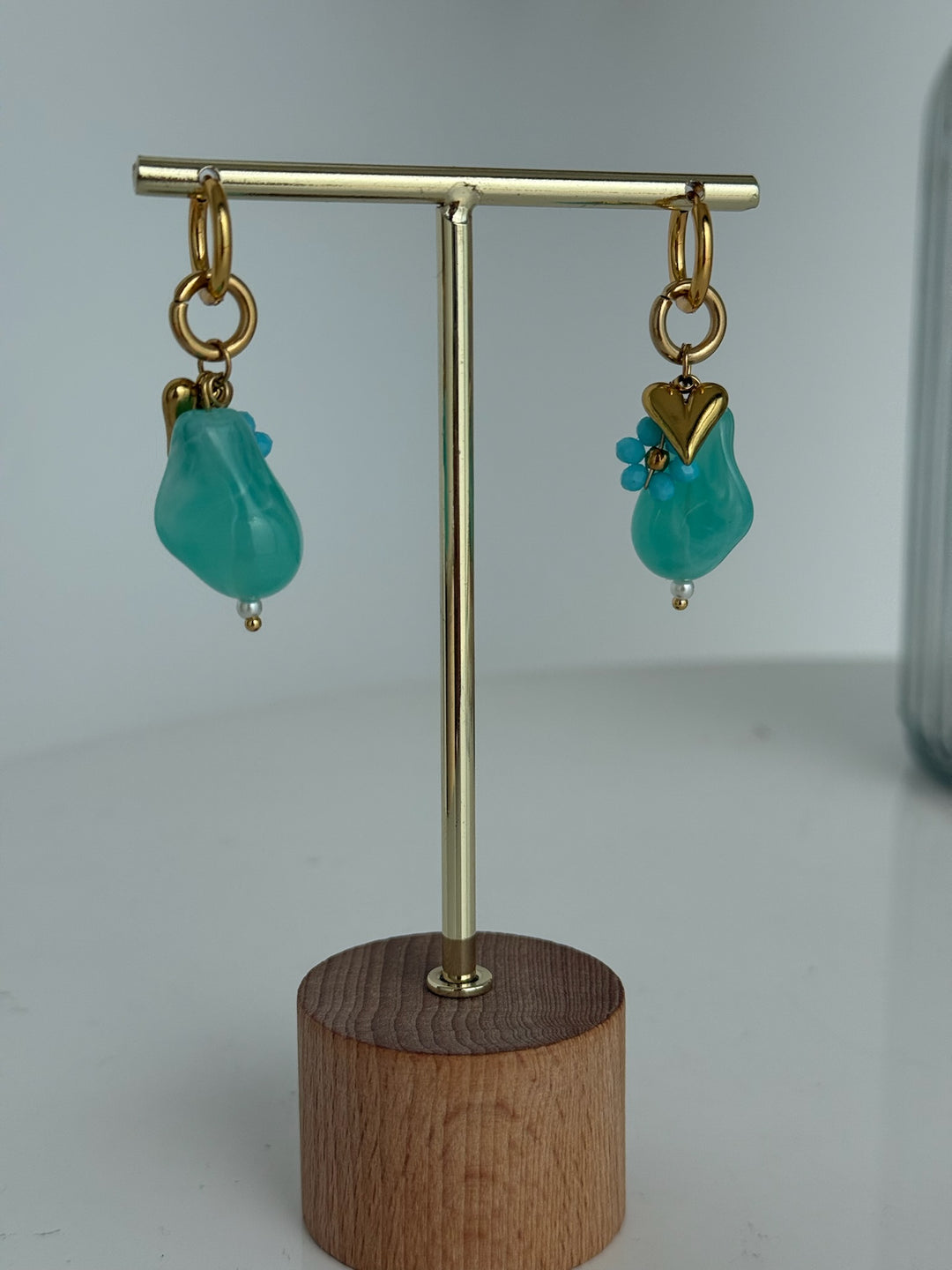 Pendientes Gema (acero)