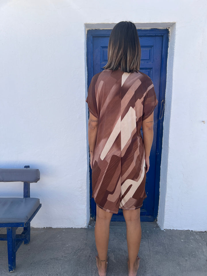 Vestido Rita camel