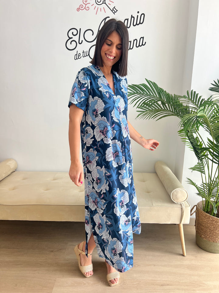 Vestido Corina azul