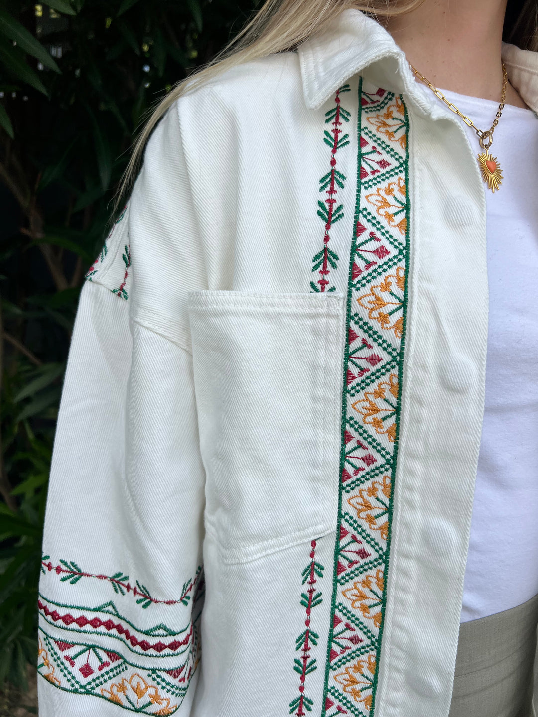 Chaqueta Shere blanca
