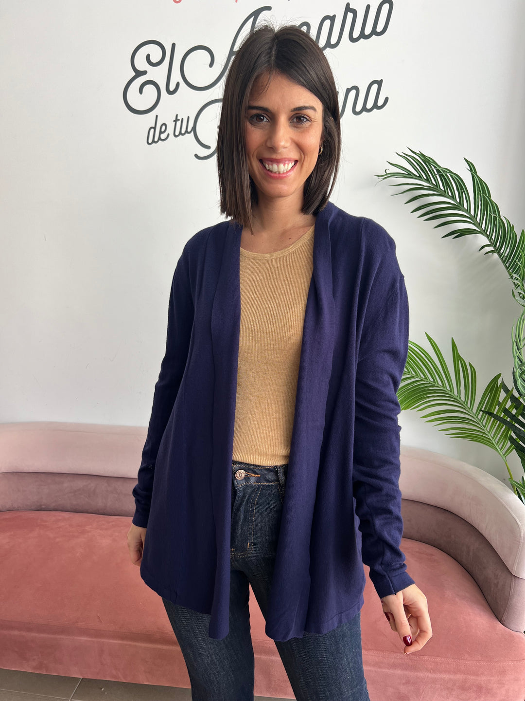 Chaqueta Rebe azul marino