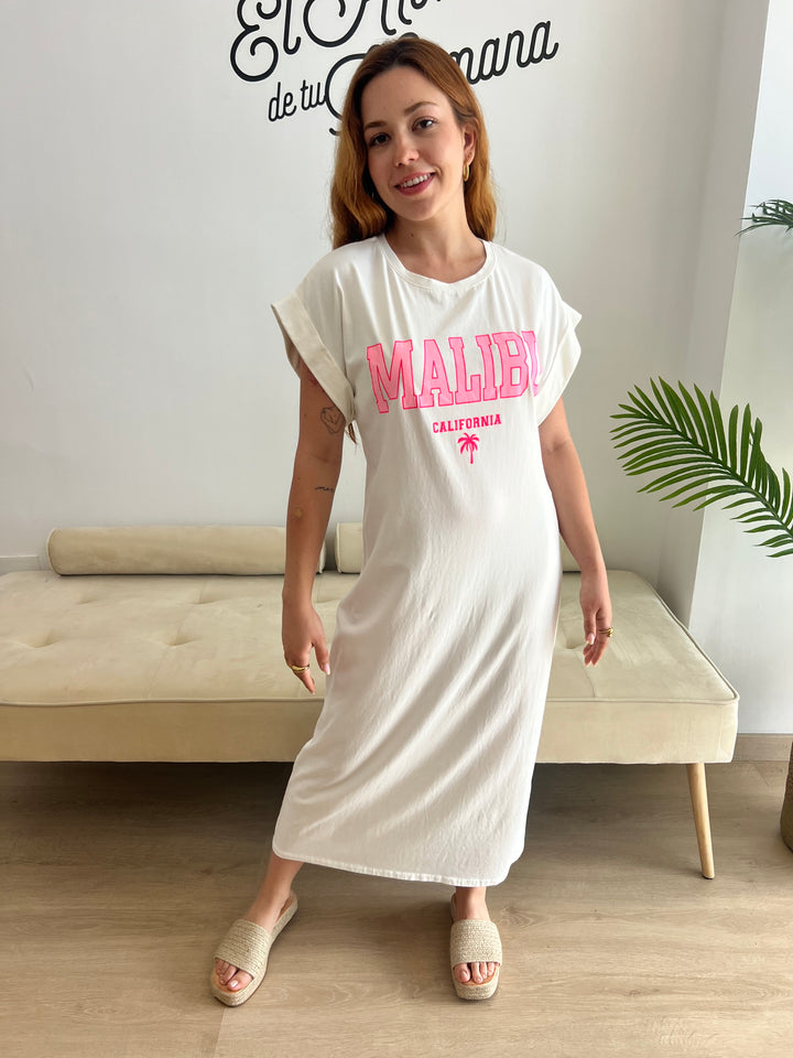 Vestido Malibú blanco