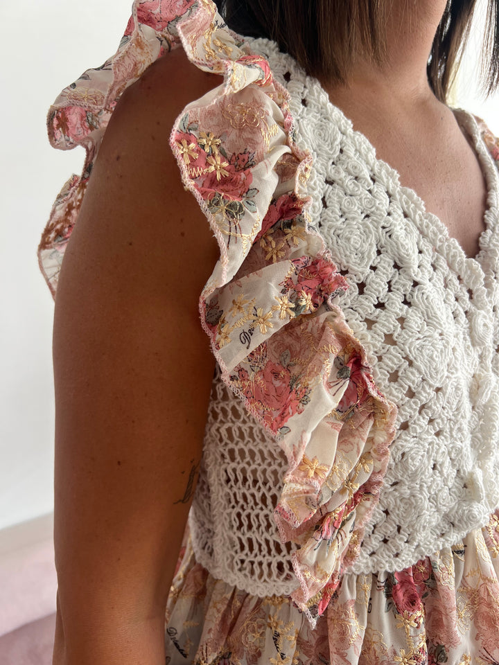 Blusa Lali rosa